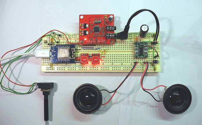 Arduino WebRadio auf dem Steckbrett